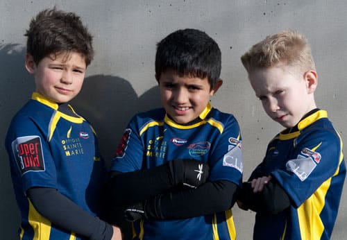 L’Ecole de Rugby a reçu ses nouveaux maillots