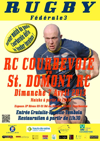 COURBEVOIE vs DOMONT
